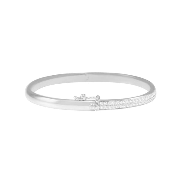 2-Row Diamond Bangle