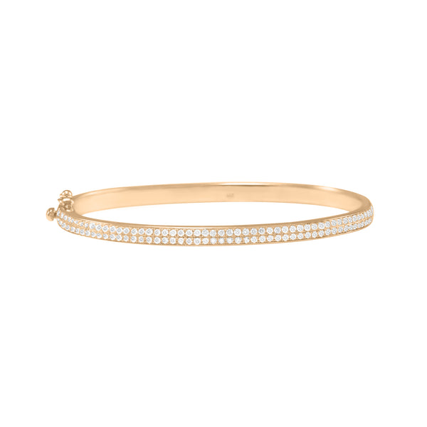 2-Row Diamond Bangle