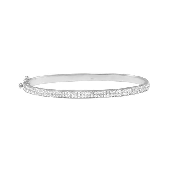 2-Row Diamond Bangle