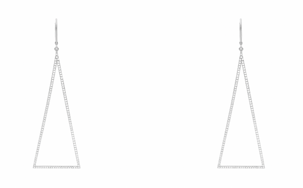 Triangle Dangle Earrings