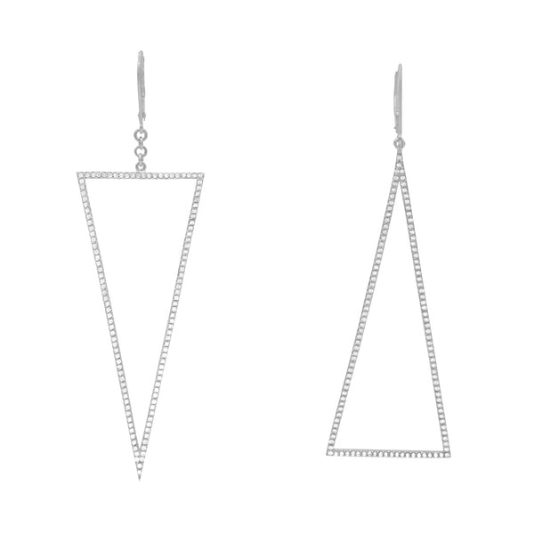 Triangle Dangle Earrings