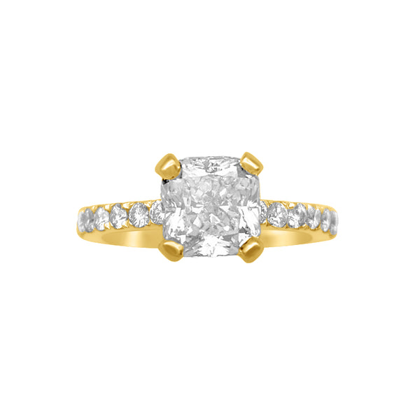 Classic Pave Engagement Ring
