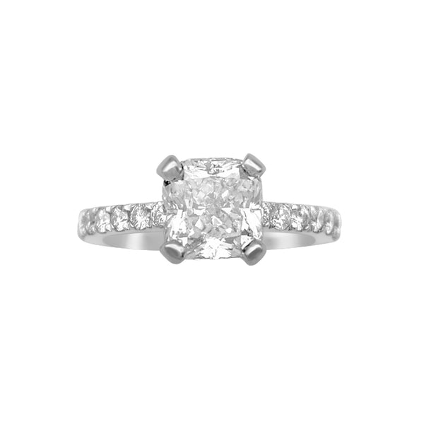Classic Pave Engagement Ring