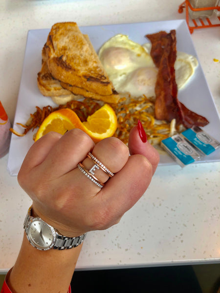 Custom Letter Ring