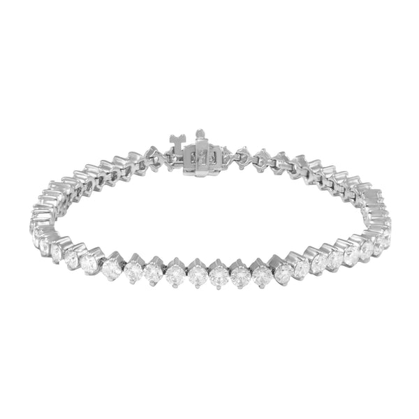 2-Prong Tennis Bracelet