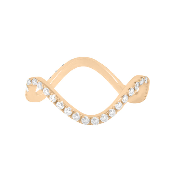 Diamond Wavy Stackable