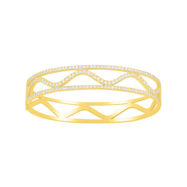 Wavy Bangle
