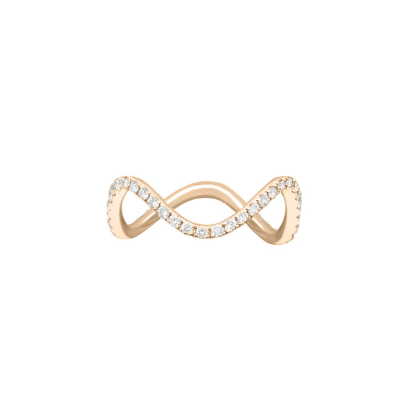Diamond Wavy Stackable