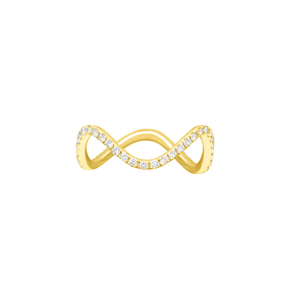 Diamond Wavy Stackable