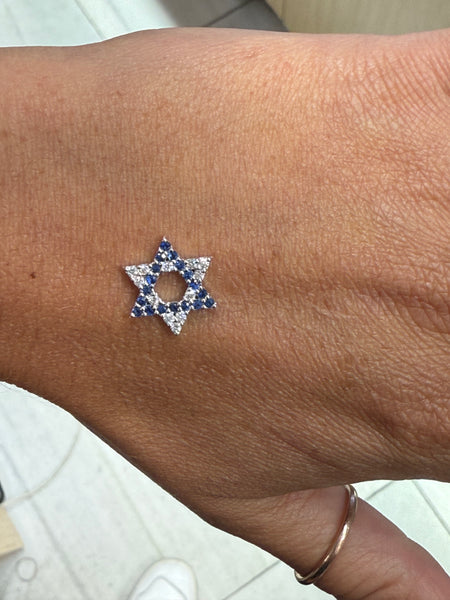 1 Row Star of David