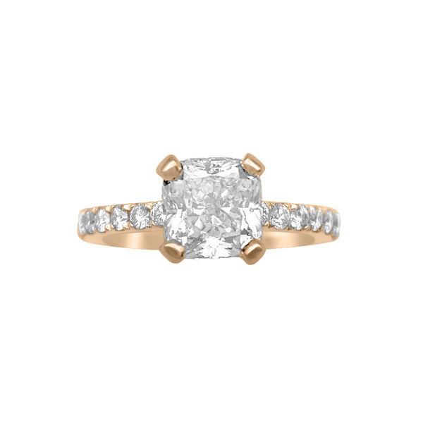 Classic Pave Engagement Ring